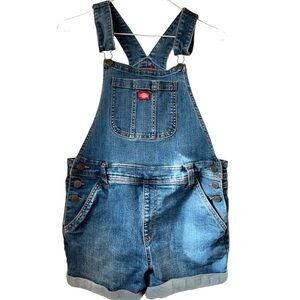 Excellent condition Dickies overall shorts Women’s Juniors L / XL